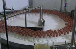Aseptic operation - Vials filling line