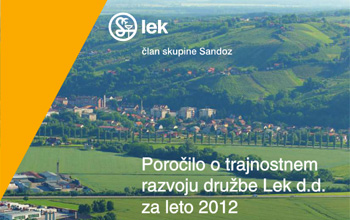 Trajnostno poročilo Lek d.d. za leto 2012