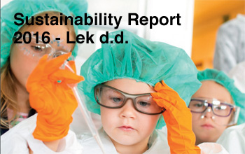 Sustainability Report 2016 Lek d. d. 